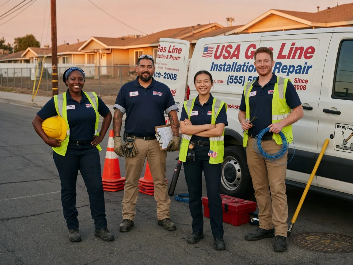 Gas Line Installation company in Camden, OH